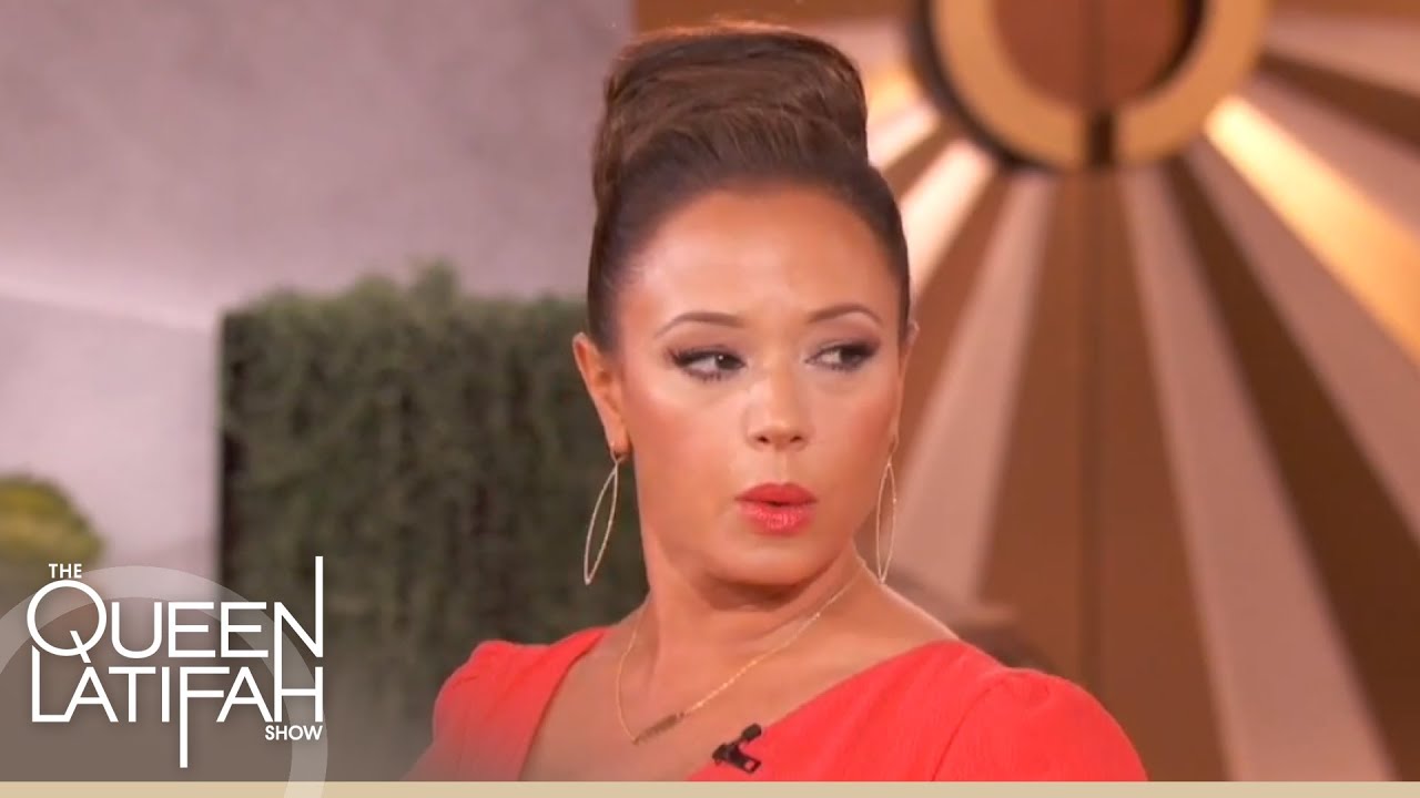 Leah Remini Teaches Queen Latifah the Model Look on The Queen Latifah Show