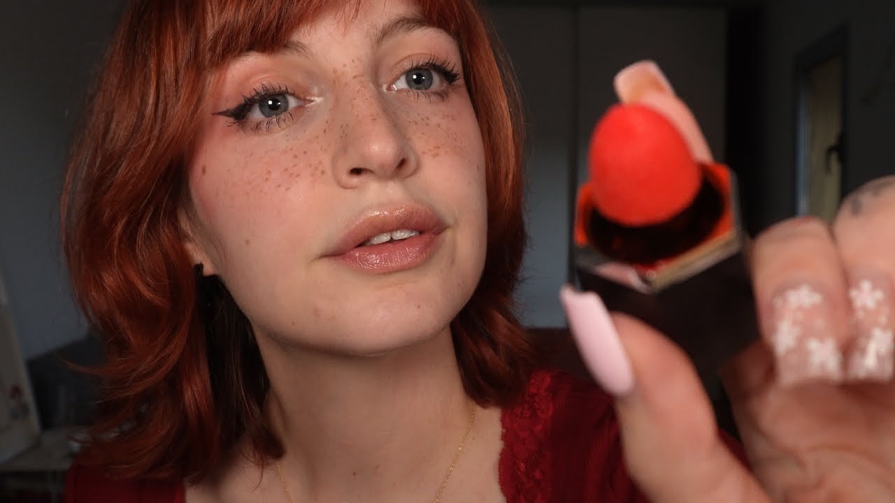 ASMR: Я делаю тебе макияж с длинными ногтями | Индивидуальное внимание на испанском языке