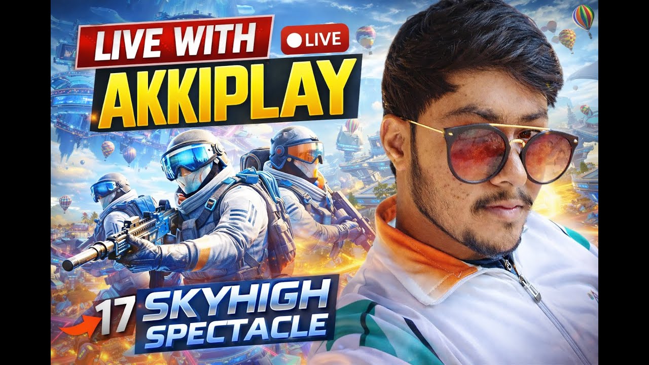 Live With Akki 
Boom 🤯 Baam In New Event 🥳🥳