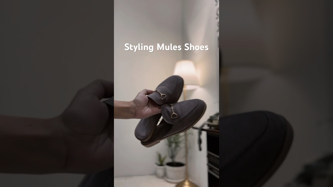 Styling Mules Shoes #styling #mules #ootd #outfit