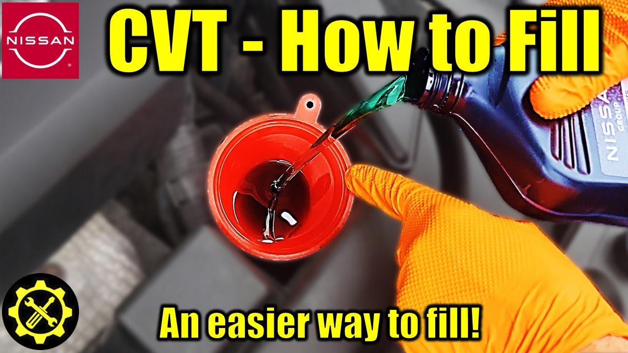 How to Fill a 2013-2018 Nissan Altima CVT Transmission!