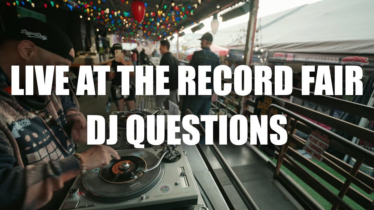 Dj Questions - Live At The Record Fair - Recorded on 12/21/25