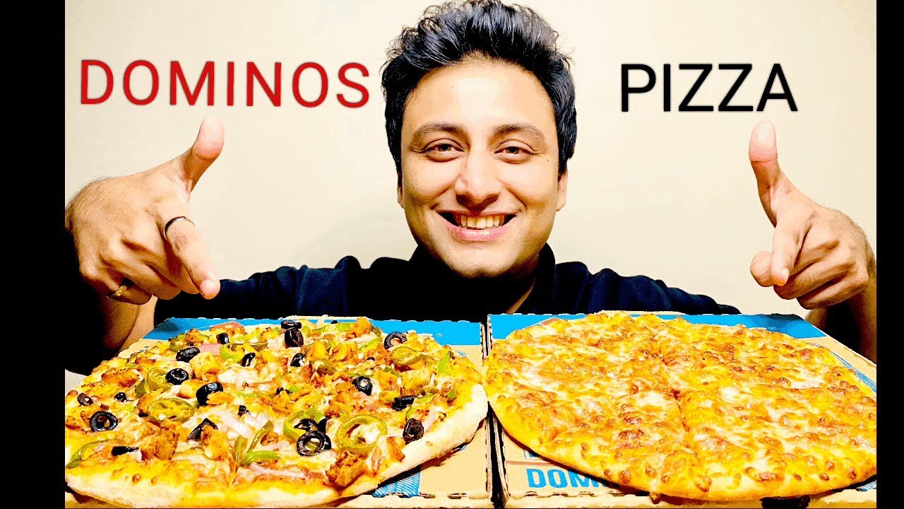 DOMINO&rsquo;S PIZZA | CHEESE PIZZA | TEX MEX PIZZA | COKE #pizza #pizzamukbang #eatingshow #dominos