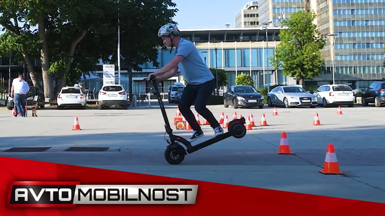 12 nevarnosti za voznike e-skirojev - gledalci testirajo