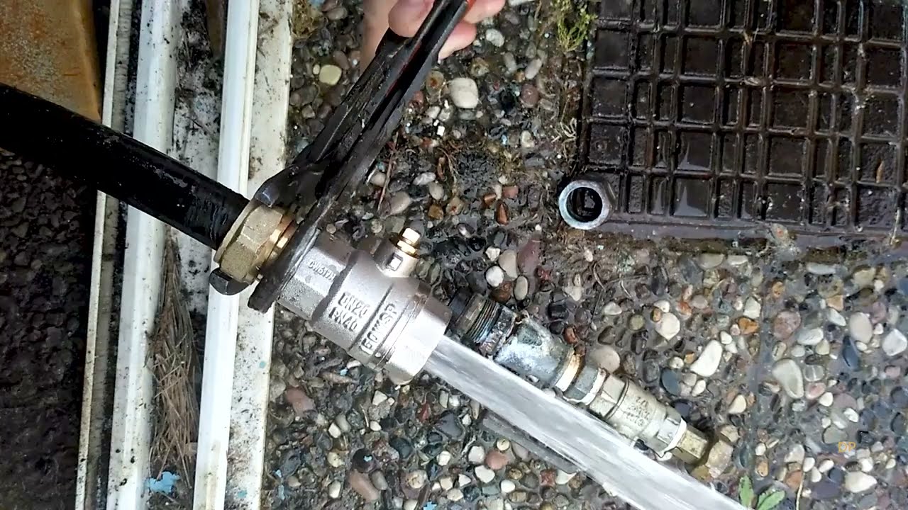 Αντικατάσταση Βάνας Παροχής - How To Change a Main Water Meter Shutoff Valve