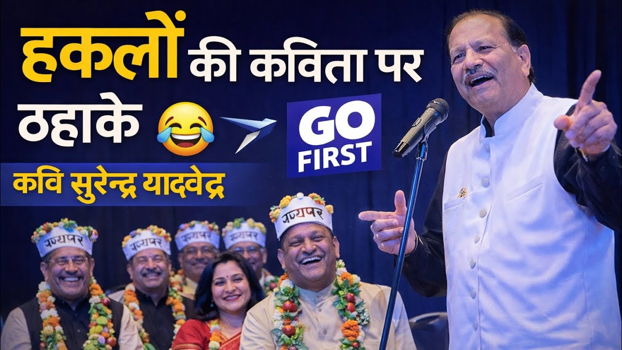 महामूर्ख सम्मेलन // कवि सुरेन्द्र यादवेन्द्र // हँसी की बौछार कर दी // हकलों पर हास्य का तगड़ा तड़का