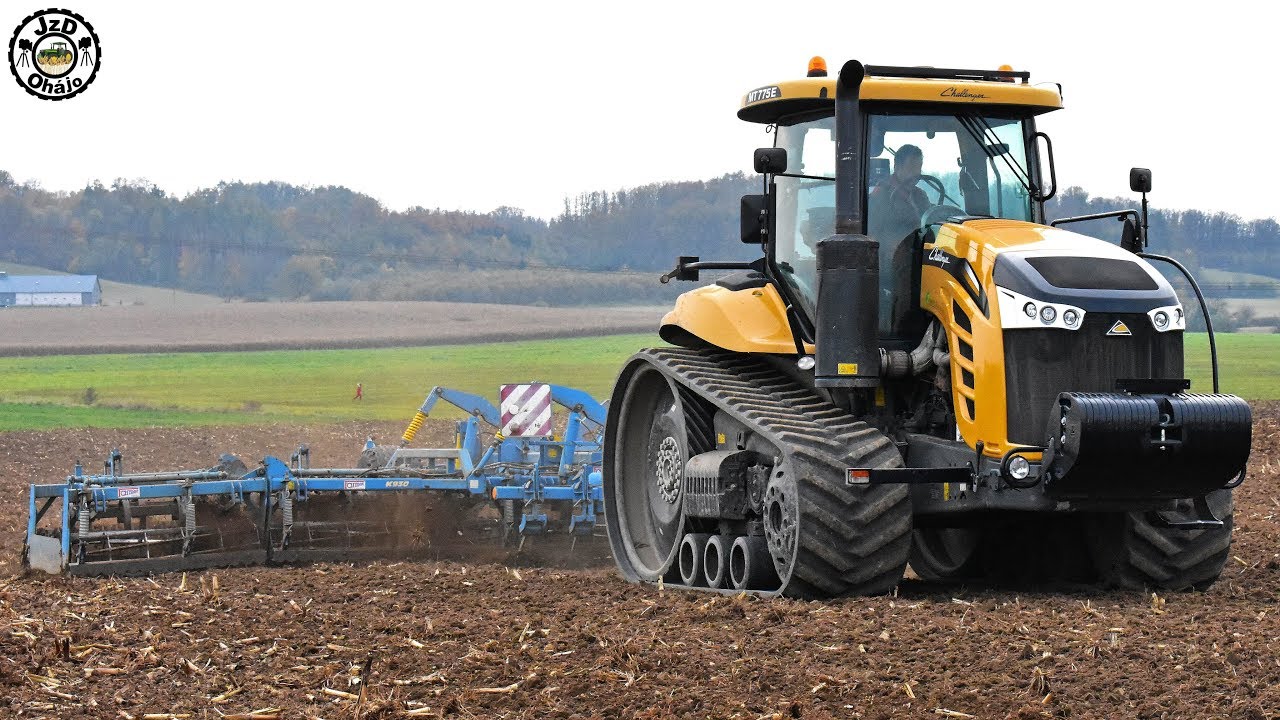 Challenger MT775E & Farmet Kompaktomat K930 - Příprava půdy |Zemspol České Meziříčí|