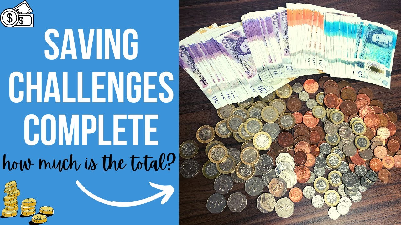 SAVING CHALLENGES 2021 COMPLETE ✅ 💸 How Much Is The Total?