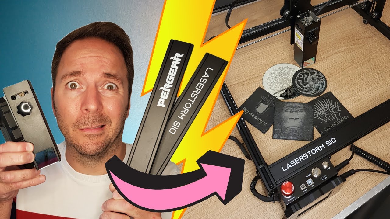 Complete Beginner Laser Engraving With The Pergear Laserstorm S10