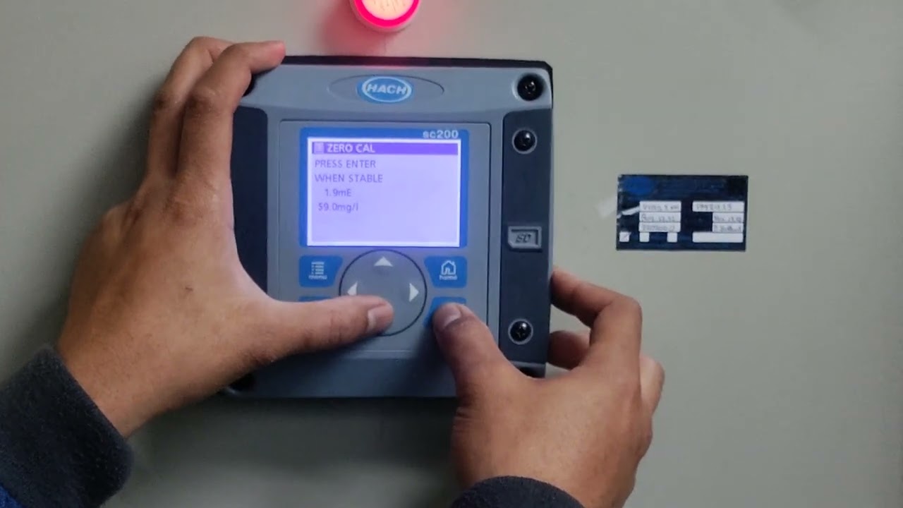 EP6. HACH  SC200 Calibration & Cleaning