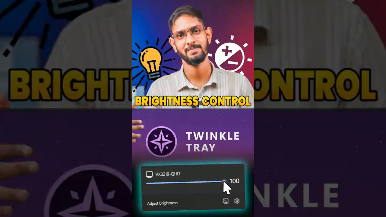 Adjust your Monitor🖥️ brightness without touching a single button💯🔥 #a2dpcfactory #a2d