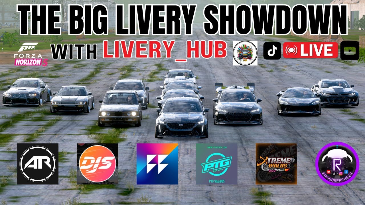 The Big Livery ShowDown Part 1 in Collaboration with Livery Hub
