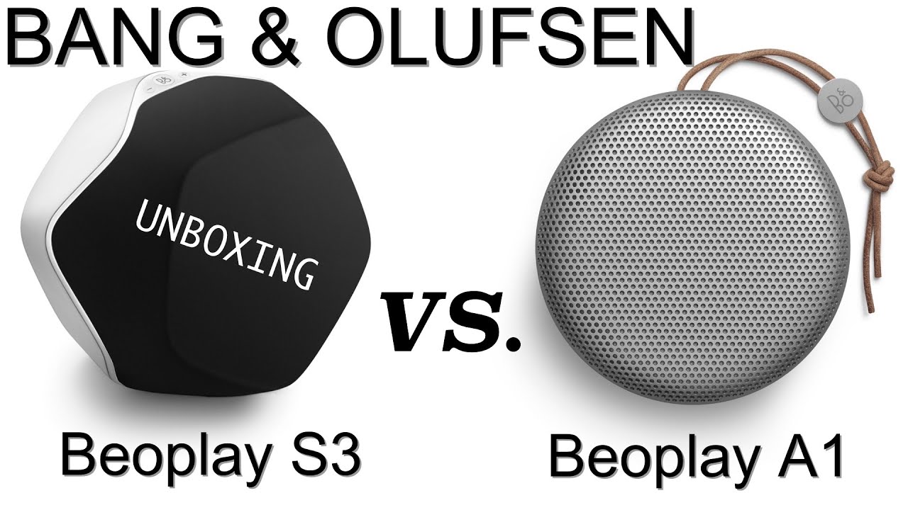 Beoplay S3 UNBOXING распаковка и звук VS. Beoplay A1