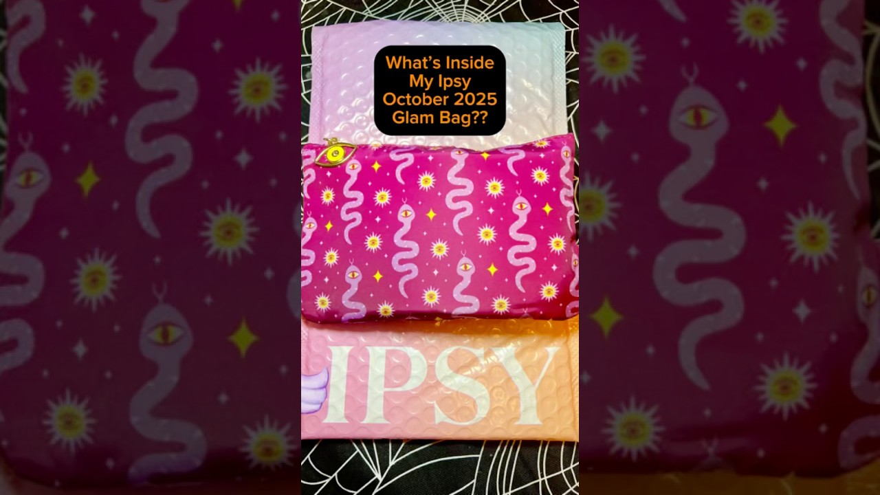 What&rsquo;s in my October 2025 Ipsy glam bag?? #october2025glambag
