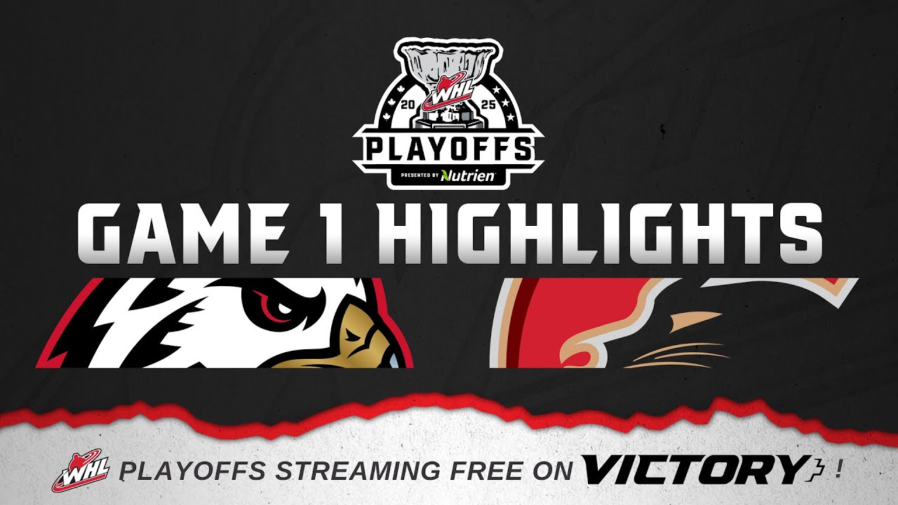 Portland Winterhawks at Prince George Cougars – Game 1 | 2025 WHL Playoffs Highlights