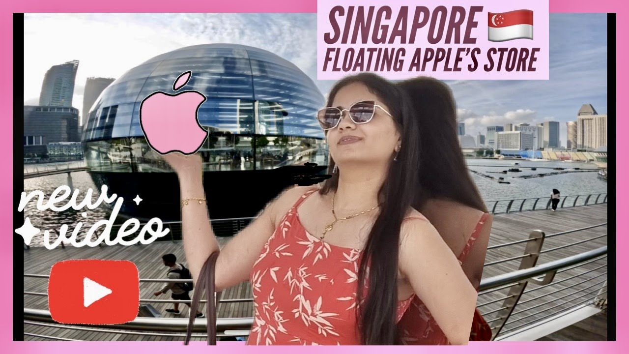 First 'Floating' Apple Store at Singapore's Marina Bay Sands | Buying iPhone in Apple Singapore