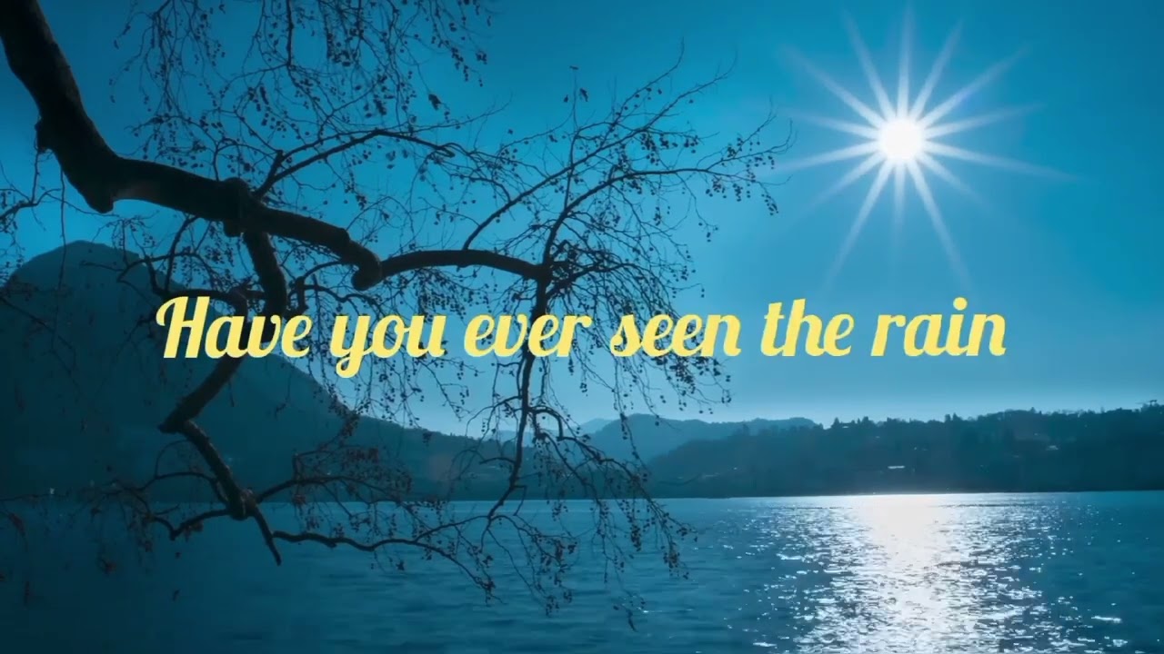 Have you ever seen the rain Christos Petmezis Cover