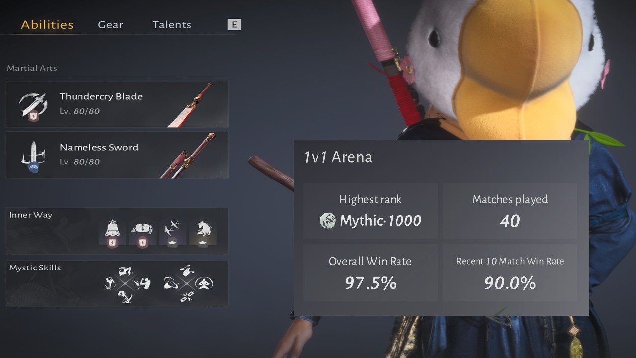 Where Winds Meet - PVP Road to Mythic (Mo Blade + Nameless  Sword PoV) - 20260206