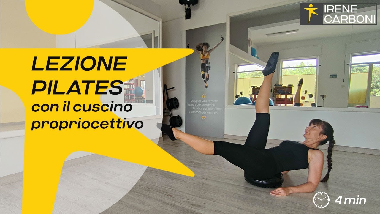 Pilates con il cuscino propriocettivo #pilates #propriocettivo #tonificazione #allenamentoacasa