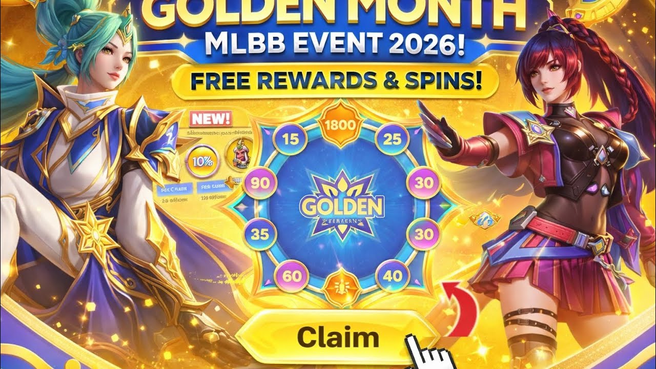 Mlbb golden month event . CLAIM your avatar border and emote.  #MLBBGoldenMonth #MLBBCreator