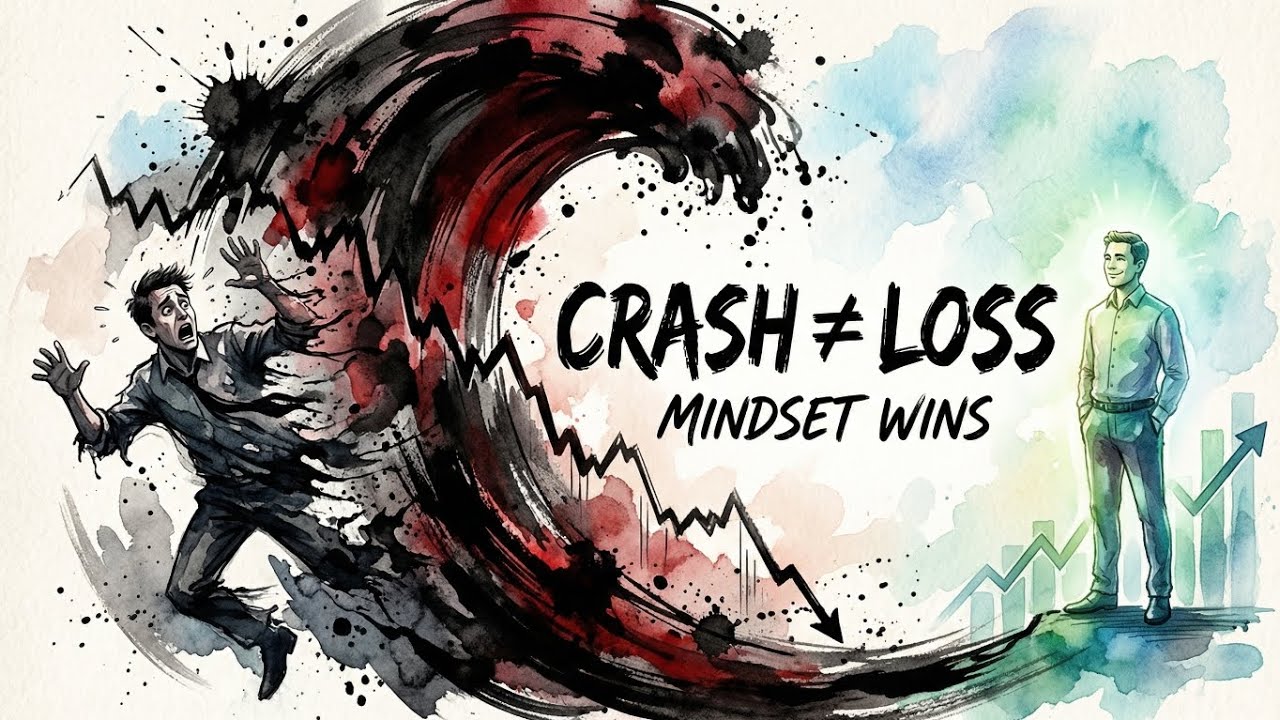 Why Smart Investors LOVE Crashes (And You Panic 😨)