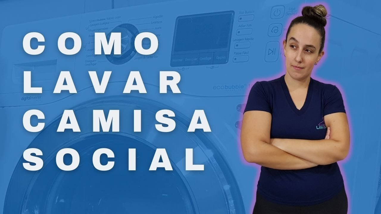 Como lavar camisa social