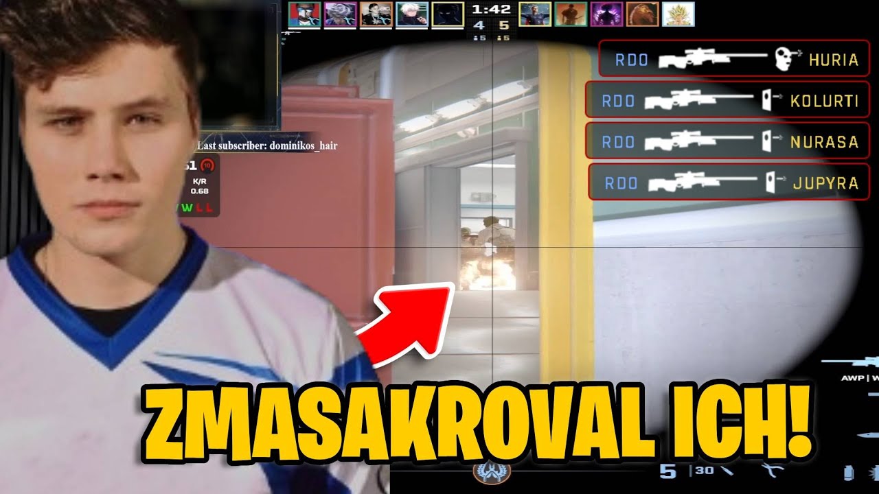 TOT&Aacute;LNE ZNIČENIE! RDO dominoval na FACEITE!