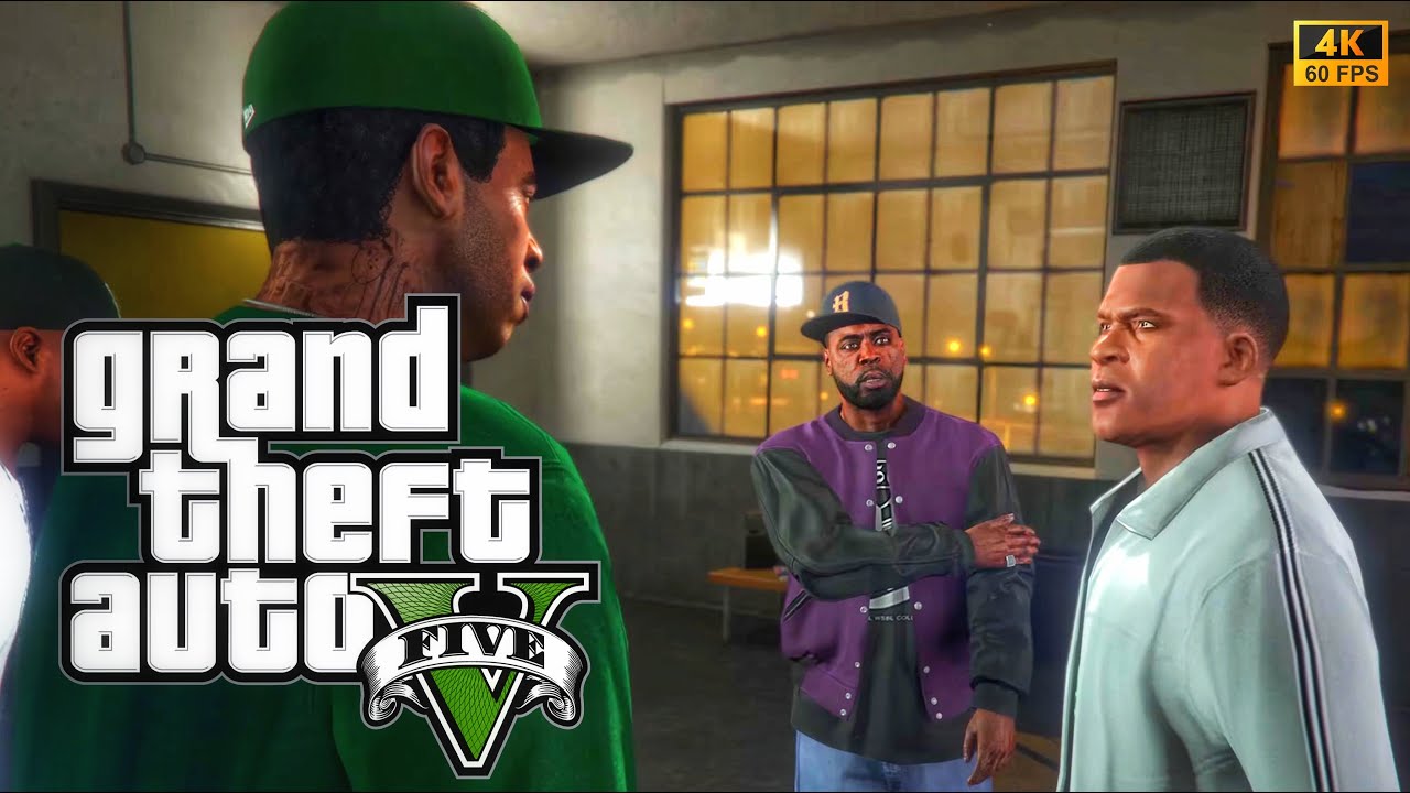 GTA 5: The Long Stretch - Предательство Балласа: засада! 😱 Эпическая перестрелка Франклина и Лама...