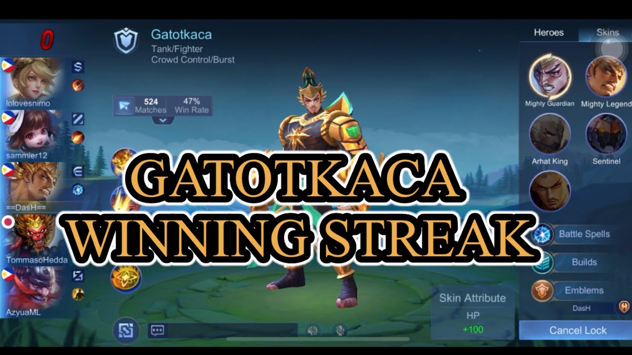 Gatotkaca RPD - Winning Streak