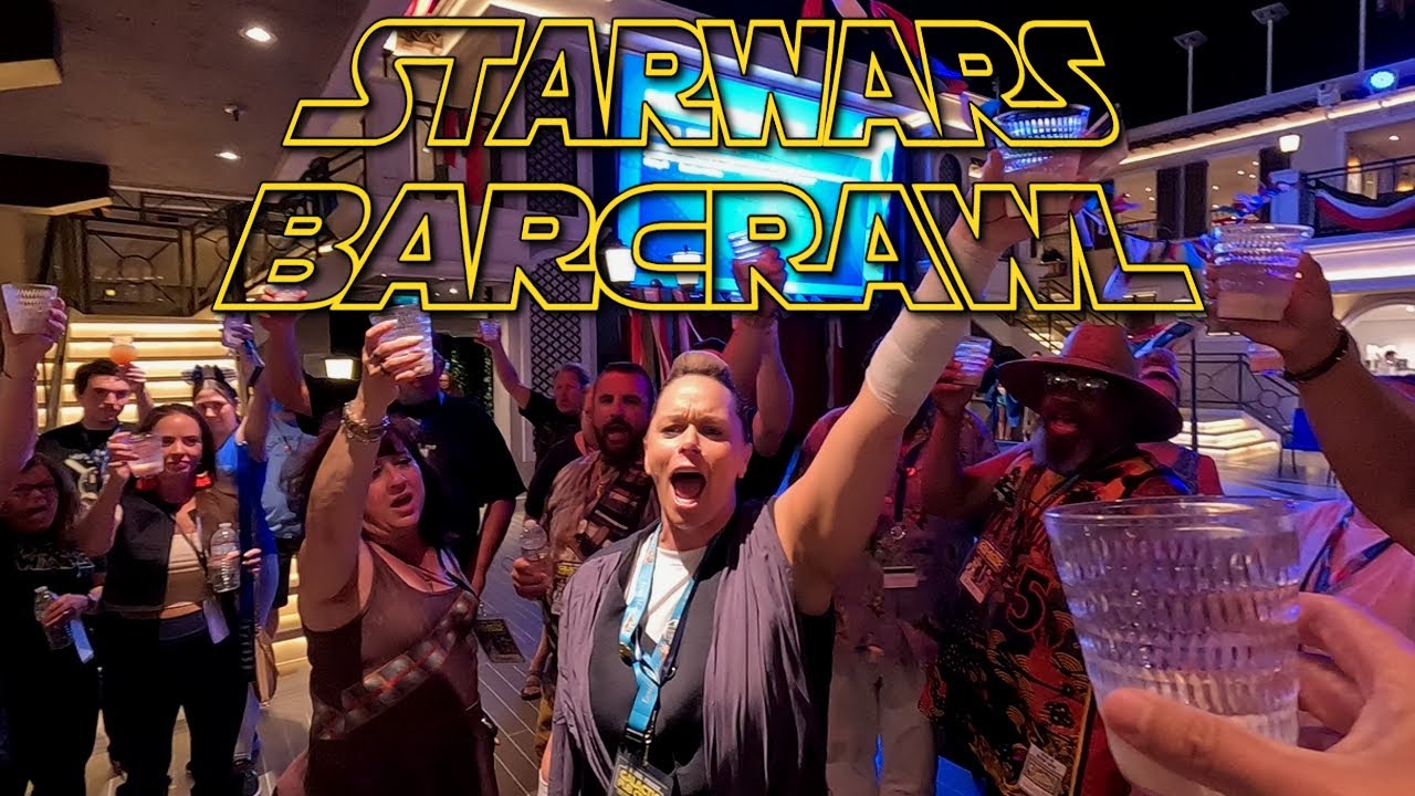 Star Wars Bar Crawl on a Cruise! | Carnival Firenze
