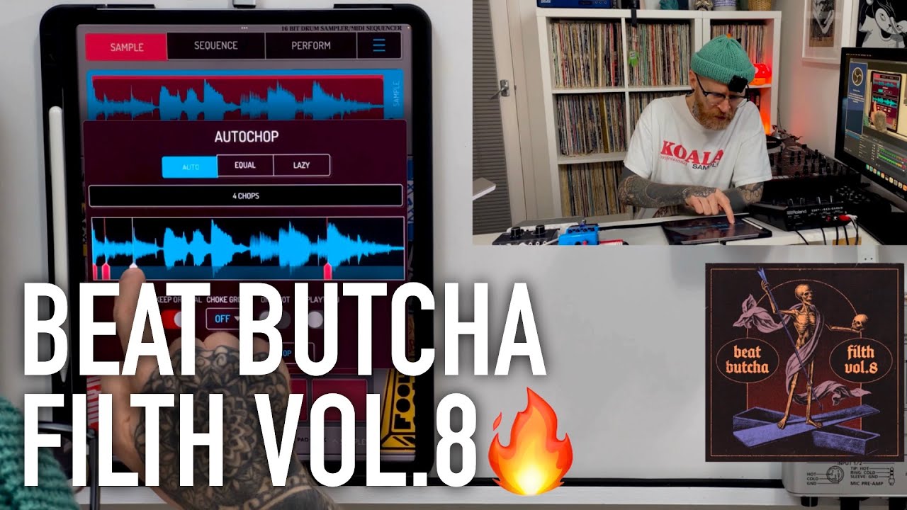 Beat Butcha Filth Vol.8 Demo & Beat Making - NervousCook$