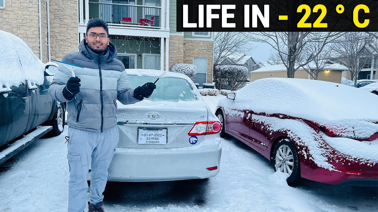 चाय के लिए कुछ भी करूँगा । Scrapping Ice in -18°C