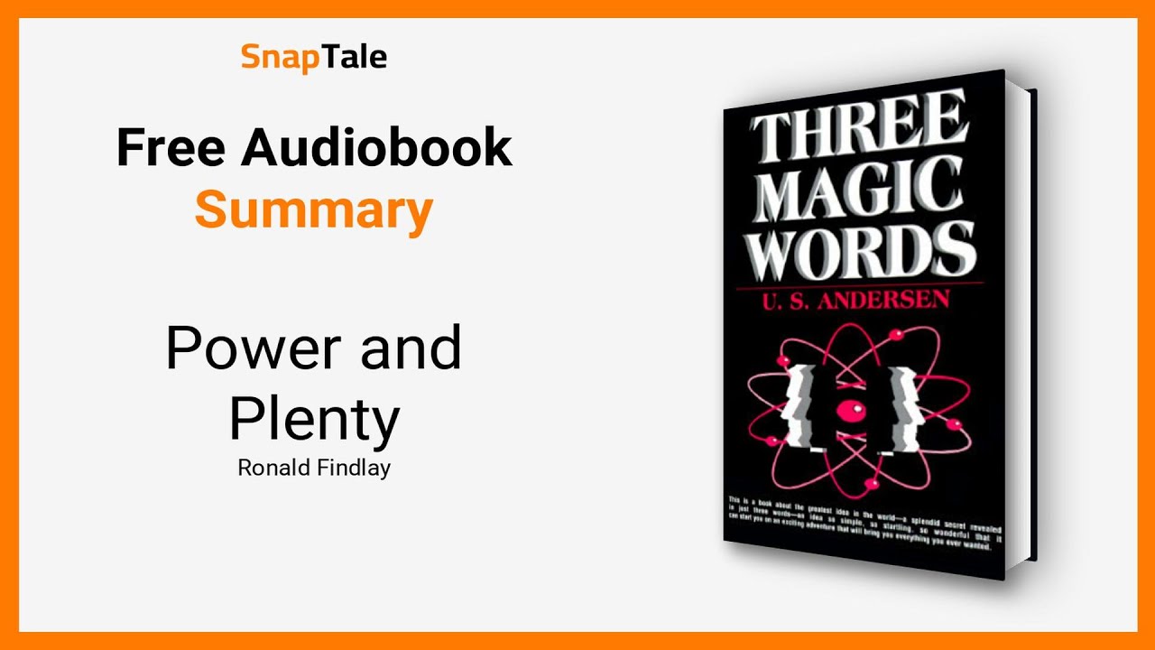 Power and Plenty by Ronald Findlay: 8 Minute Summary