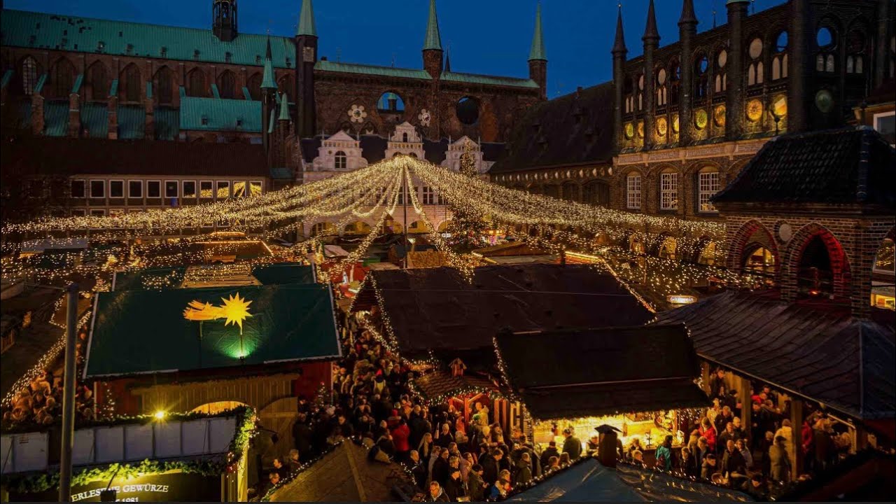 Livestream in  Lübeck Christmas Market 🇩🇪