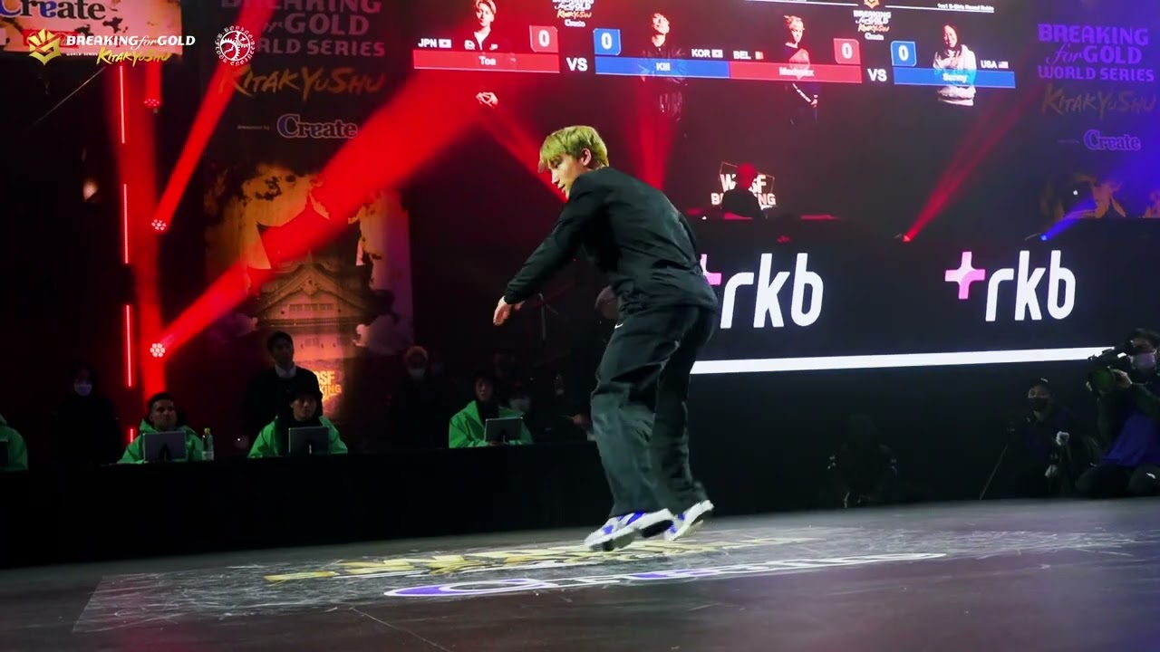 【TOP16 B-BOY】Toa vs Kill ｜WDSF BREAKING FOR GOLD WORLD SERIES IN KITAKYUSHU