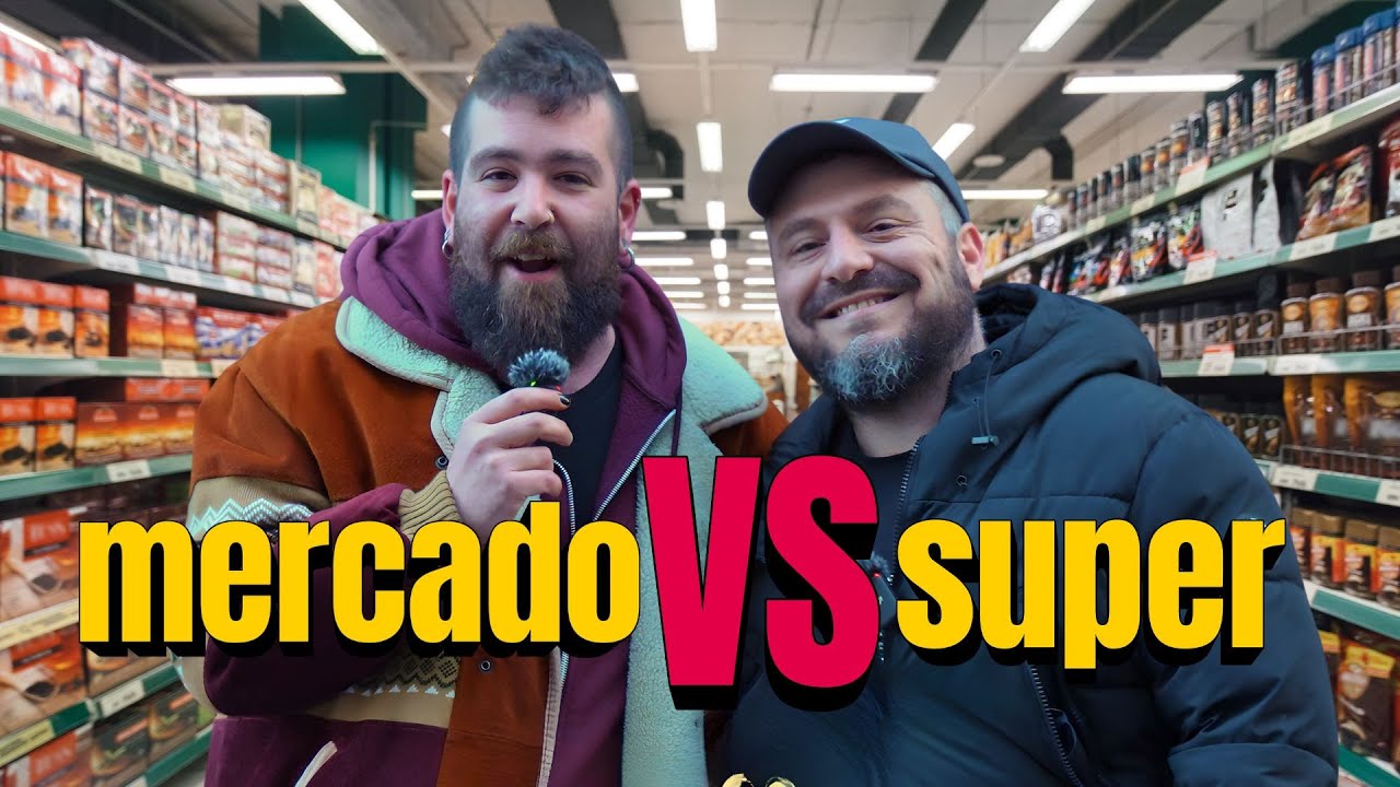 Mercado VS Supermercado 🛒 | &iquest;C&oacute;mo hace la compra Charlito Cooks?