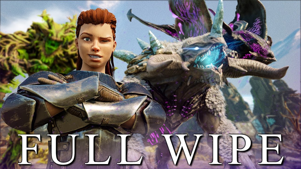 Surviving For 500 Days On Extinction in Ark PVP! Full Wipe Ark Movie