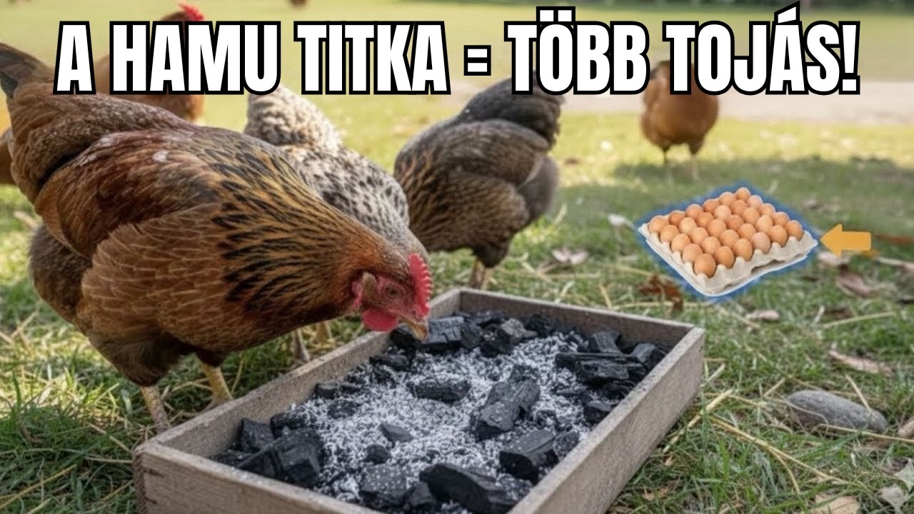 Szén És Hamu: A Titok Az Egészségesebb És Szuperproduktív Tyúkokhoz. Így Használom Én
