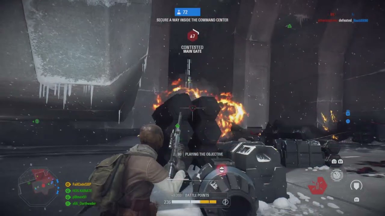 STAR WARS Battlefront II - A280-CFE with ion shots is underated 28 killstreak