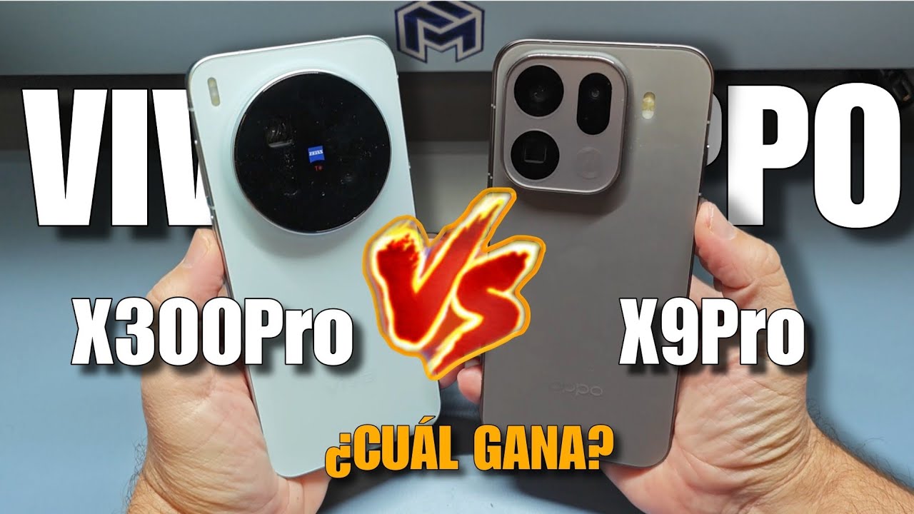 Vivo X300 Pro vs Oppo Find X9 Pro ¿Cuál es mejor después de meses usándolos?