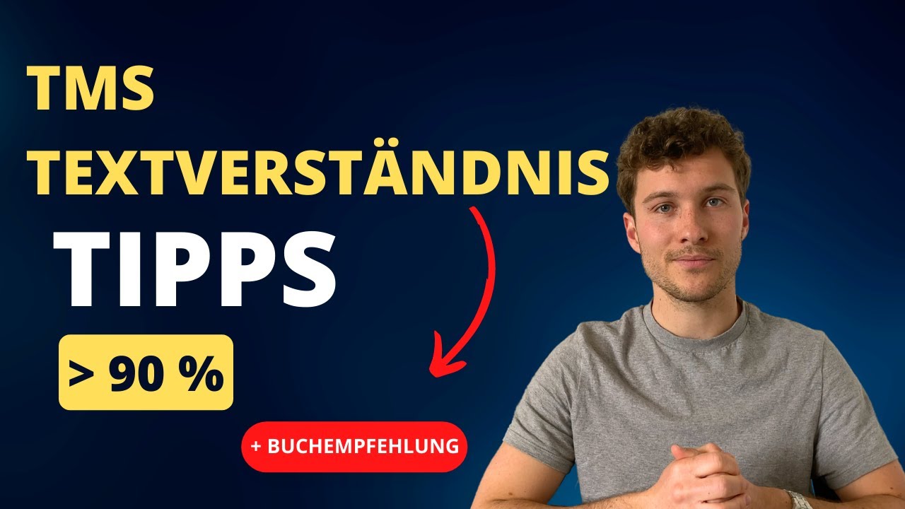 TMS 2025 - Textverständnis - Tipps, Bearbeitungsstrategie + Buchempfehlung
