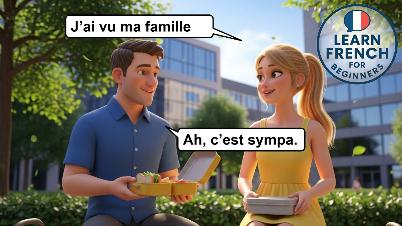 Говорить о семье на французском 🇫🇷 | Естественный разговор A1