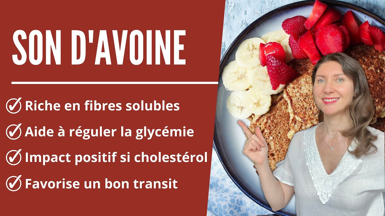 Bienfaits du son d'avoine et recette