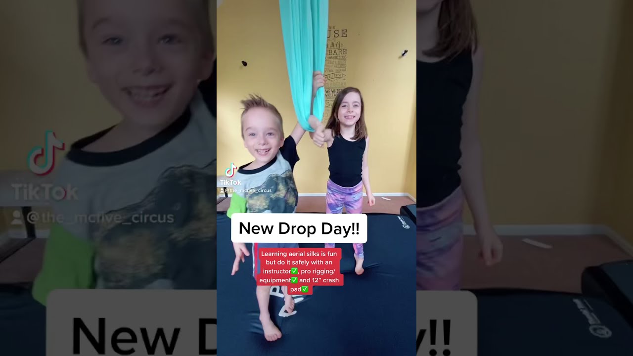 NEW Aerial Hammock Drop!🎪