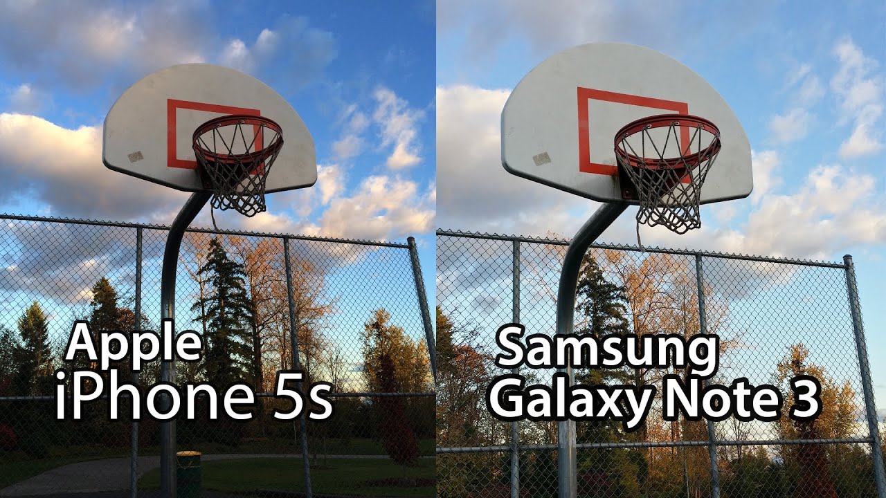 Samsung Galaxy Note 3 vs. iPhone 5s - Ultimate Camera Comparison