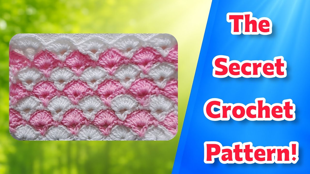 The Secret Crochet Pattern You Must Try! (Easy & Beautiful Step‑by‑Step Tutorial)