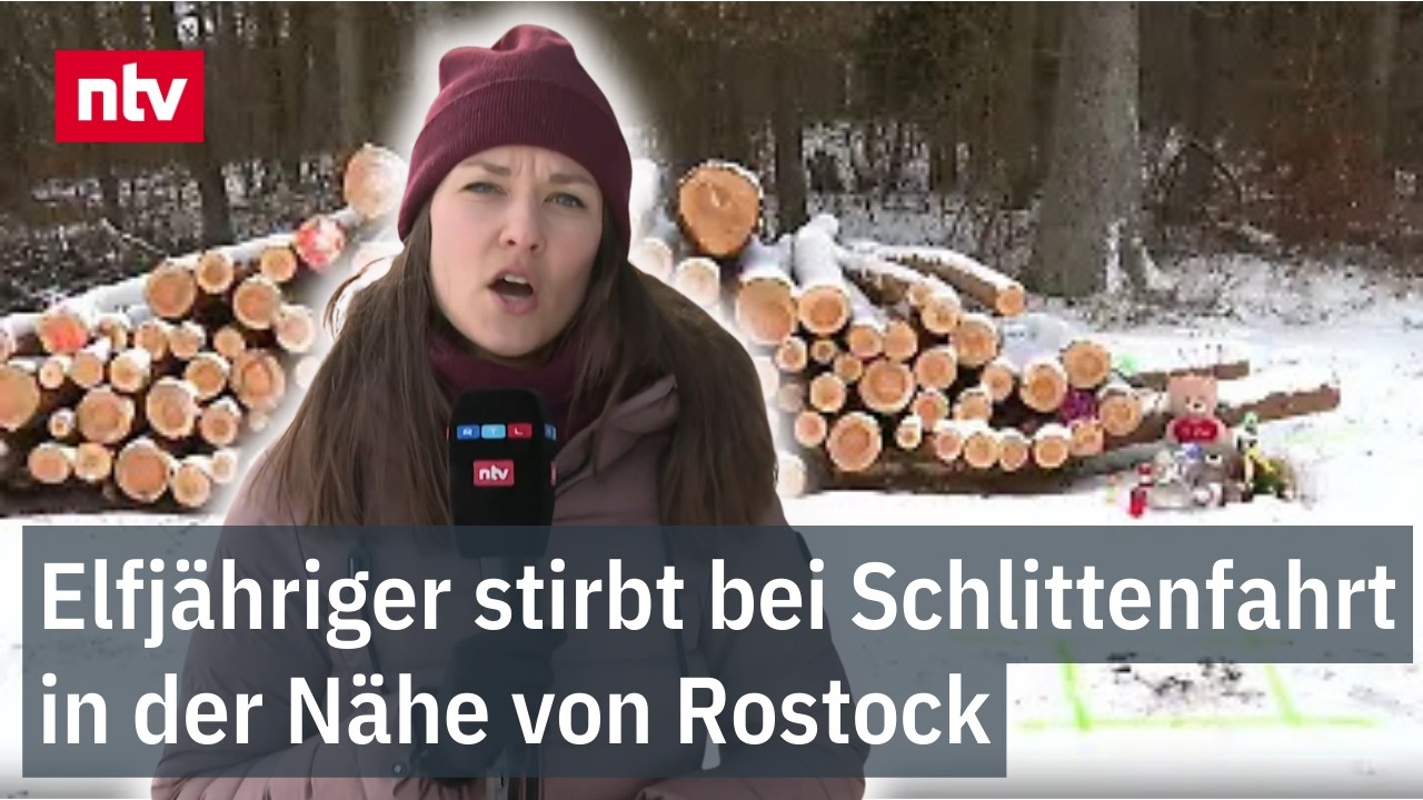 Elfjähriger stirbt bei Schlittenfahrt nahe Rostock - Ermittlungen gegen 37-Jährigen | ntv