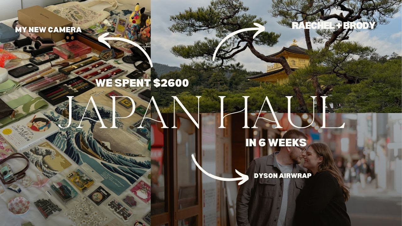 $2,600+ Japan Shopping Haul 🇯🇵 | Everything We Bought in 6 Weeks