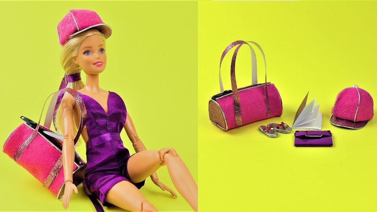 5 Awesome Diy hacks to make Barbie Accessories handcraft doll collection