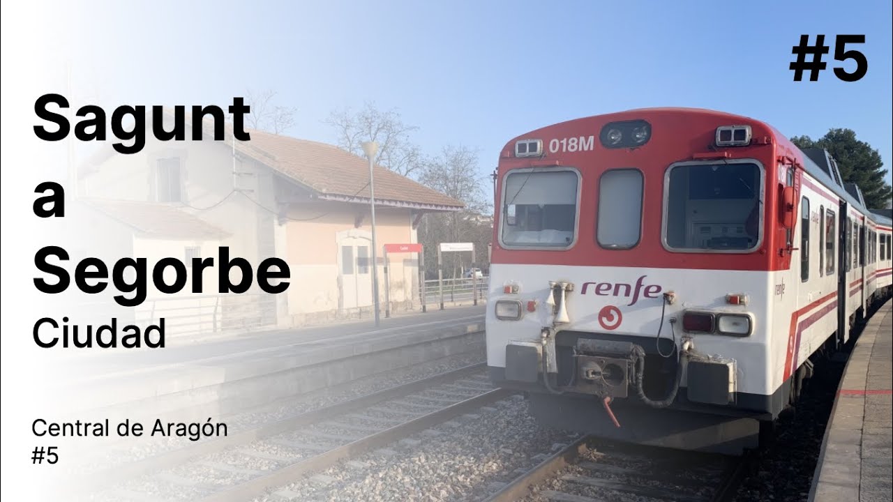 Viaje de Sagunt a Segorbe Ciudad en 592 - Central de Aragón #5 [ÚLTIMO VIAJE]